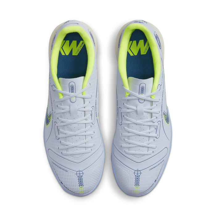 Nike Mercurial Vapor XIV Academy IC Hallenfußballschuhe Herren - grau - Größe 42
