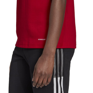 adidas Tiro 21 Poloshirt Damen - rot - Größe XL