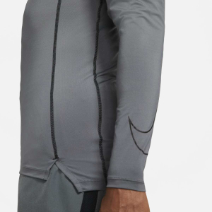 Nike Pro Dri-FIT Funktionsshirt Herren - grau - Größe S