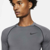 Nike Pro Dri-FIT Funktionsshirt Herren - grau - Größe S