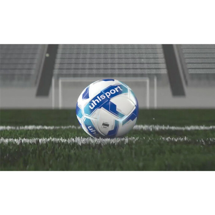 Uhlsport Attack Addglue Trainingsball - weiß/blau - Größe 5