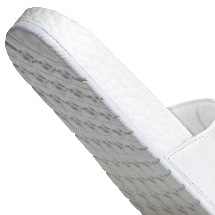adidas Adilette Boost Badeschuhe Unisex - weiß - Größe 44 1/2