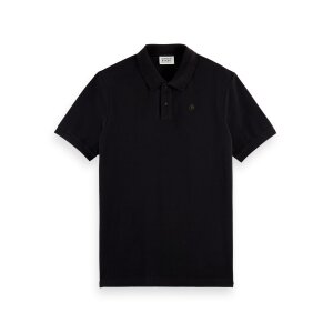 Scotch & Soda Essentials Piqué-Poloshirt -...