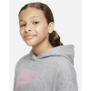 Nike Sportswear Club Kapuzenpullover Baumwolle Kinder - grau - Größe L (147-158)