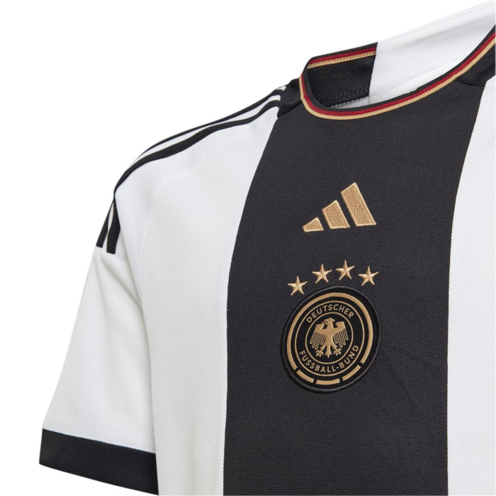 adidas DFB Home Jersey Y Heimtrikot Kinder WM 2022 - weiß - Größe 128