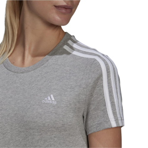 adidas 3-Streifen-T-Shirt Baumwolle Damen - GL0785