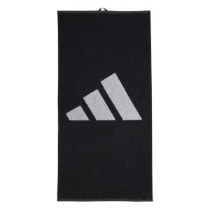 adidas 3 BAR Sporthandtuch Baumwolle S schwarz - IU1290