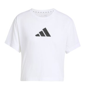 adidas T-Shirt Damen Polyester Viskose weiß JG8615